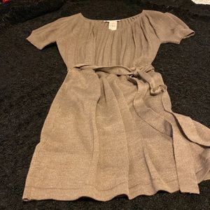 Sweater dress. Light brown.NWT